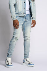 "SPOTLIGHT" SKINNY DENIM (LIGHT BLUE)