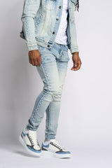 "SPOTLIGHT" SKINNY DENIM (LIGHT BLUE)