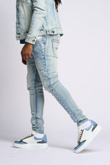 "SPOTLIGHT" SKINNY DENIM (LIGHT BLUE)