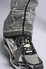 "DALI' STACKED DENIM (GREY)
