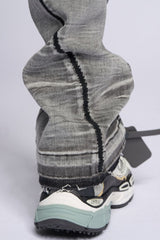 "DALI' STACKED DENIM (GREY)