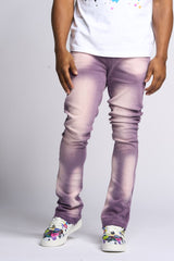 12AM MOMENTS STACKED DENIM (PURPLE)