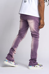 12AM MOMENTS STACKED DENIM (PURPLE)
