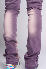 12AM MOMENTS STACKED DENIM (PURPLE)