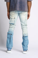 "BETTER DAYS" STACKED CARGO (LIGHT BLUE)