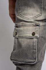 "BETTER DAYS" STACKED CARGO (GREY)