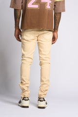AMBITION SKINNY DENIM (LIGHT BLUE CREAM)