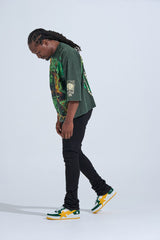 "BLACK LABEL STACK" STACKED DENIM (JET BLACK)