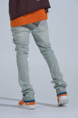 "PHEELINGS ESSENTIALS" STACK DENIM (LIGHT BLUE)