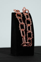 "UNTOUCHABLE" WALLET CHAIN (ROSE GOLD)